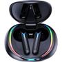 Imagem de Fone de Ouvido Gamer Quanta Eclipse QTAGE10 TWS RGB Bluetooth - Preto