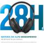 Imagem de Fone de Ouvido Headphone AIWA Bluetooth, ANC - Cancelamento de ruído, dobrável - AWS-HP-02-B