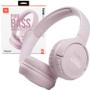 Imagem de Fone de Ouvido Headphone On-Ear Sem Fio Bluetooth Tune 510BT Rosa Extra Bass Original