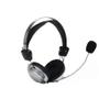 Imagem de Fone De Ouvido Headphone Preto E Prata Headset Lan House