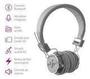 Imagem de Fone De Ouvido Headphone Sem Fio Bluetooth Micro Sd Radio Fm B-05 - B05 cor: Cinza