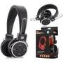 Imagem de Fone De Ouvido Headphone Sem Fio Bluetooth Micro Sd Radio Fm B-05 - B05 cor: Preto