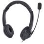 Imagem de Fone De Ouvido Headset Corp Usb Com Microfone - Preto - Vk390