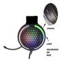 Imagem de Fone de Ouvido Headset Gamer com Led AOAS LT-058/AS-60 com Fio Revestido