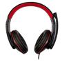 Imagem de Fone De Ouvido Headset Gamer Evolut EG-302RD Thardus Preto/Vermelho