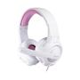 Imagem de Fone de Ouvido Headset Gamer Gorky P3 40mm Oex HS413 Branco/Rosa