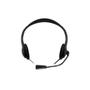 Imagem de Fone De Ouvido Headset Stereo Microfone P2 Com Fio Preto Multilaser - PH002