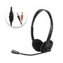 Imagem de Fone De Ouvido Headset Stereo Microfone P2 Com Fio Preto Multilaser - PH002