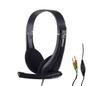 Imagem de Fone de Ouvido Headset Telemarketing P2 Duplo 3,5mm Ajuste de Volume Hoopson