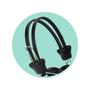 Imagem de Fone de Ouvido Headset Tricerix P2 3,5mm C3Tech - PH-80BK