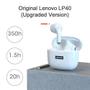 Imagem de Fone De Ouvido In Ear Bluetooth Lenovo Lp40 Pro Branco