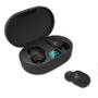 Imagem de Fone de ouvido in-ear gamer sem fio compativel AirDots 2 preto com visor Premium