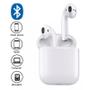 Imagem de Fone de ouvido in-ear sem fio i12 tws branco