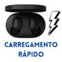 Imagem de Fone De Ouvido In-Ear Sem Fio Preto Para Moto Edge