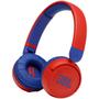 Imagem de Fone de Ouvido Infantil JBL JR310BT Vermelho Azul Bluetooth com Microfone Fone para Criança Sem Fio