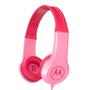 Imagem de Fone de Ouvido Infantil Motorola Squads 200 Rosa com Microfone Limitador de Volume 85dB para Criança