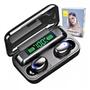 Imagem de Fone de Ouvido Intra Auricular Bluetooth com Case de Carregamento LED Digital Kapbom M9