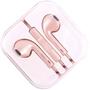 Imagem de Fone de Ouvido INTRA Auricular com Microfone OEX Colormood FN204 Rosa Metalizado