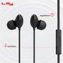 Imagem de Fone de Ouvido Intra Auricular Earbuds EPH 201 Com Fio e Microfone, Lity - Preto