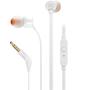 Imagem de Fone de Ouvido Intra Auricular JBL T110, Branco - JBLT110WHT