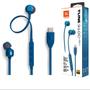 Imagem de Fone De Ouvido JBL Com Fio Tune 310c Usb-c Jbl Azul