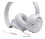 Imagem de Fone De Ouvido Jbl On-ear Tune 500 C/ Fio Branco T500 White