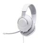 Imagem de Fone de Ouvido JBL Quantum 100 Branco Headset Gamer com Microfone Destacável e Controle de Volume
