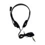 Imagem de Fone De Ouvido Microfone Preto Gamer Ajustável Headset F-024