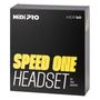 Imagem de Fone de Ouvido Midi Pro Speed One MDP-10 - Bluetooth - com Microfone - Cinza e Laranja