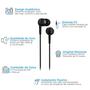 Imagem de Fone De Ouvido Motorola Earbuds 105, Anti Ruido Com Microfone - Preto