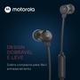 Imagem de Fone De Ouvido Motorola Earbuds 3-S com Microfone Conexão P2 com fio 1,2 Metros - Preto