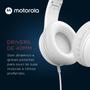 Imagem de Fone de Ouvido Motorola Moto XT 120, Som HD e Microfone - Branco