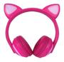 Imagem de Fone de Ouvido Orelha de Gatinha com 7 cores LED Headphone Bluetooth P2 - XLS
