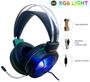 Imagem de Fone de ouvido over-ear gamer Com Luz Rgb Led PC Games