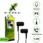 Imagem de Fone De Ouvido P2 Intra-auricular Com Fio E Microfone 1,2m
