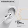 Imagem de Fone De Ouvido P2/P3 3.5mm Dual Air Intra Auricular Microfone Integrado Gshield Cor Branco