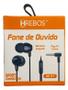 Imagem de Fone De Ouvido P2/P3 Hrebos Estéreo Com Fio E Microfone Celular Sport HS117 IntraAuricular