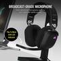 Imagem de Fone de ouvido para jogos Corsair HS80 RGB USB com Dolby Audio 7.1 Carbon