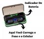 Imagem de Fone De Ouvido Sem Fio Bluetooth Mm-e10 Powerbank Preto