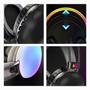 Imagem de Fone De Ouvido Sem Fio Bluetooth Preto PG580 V5.3 Com LED