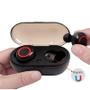Imagem de Fone De Ouvido Sem Fio Bluetooth Tws Y50 Preto Com Branco