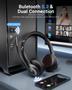 Imagem de Fone de Ouvido Sem Fio JIAMQISHI EH02U Bluetooth 5.2 com Microfone e Cancelamento de Ruído