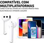 Imagem de Fone De Ouvido Sem Fio Tws Bluetooth 5.1 Original Cor Branco Kd-771