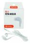 Imagem de Fone de Ouvido Slim Com Fio P2 Com Microfone Celular Branco