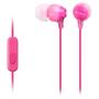 Imagem de Fone de Ouvido Sony MDR-EX15AP - 3.5MM - com Microfone - Rosa