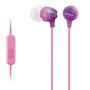 Imagem de Fone de ouvido Sony MDR-EX15AP Roxo