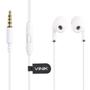 Imagem de Fone De Ouvido Sound Pods Branco Com Microfone Cabo 1.2m Plug 3.5mm Estereo P3 - Sp220b