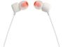 Imagem de Fone de Ouvido T110 Branco In Ear C/ Microfone - JBL