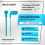 Imagem de Fone De Ouvido Vibe Azul Multilaser PH324