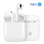 Imagem de Fone de Ouvido Wireless Bluetooth InPods Branco: Compatível com iOS, Android e Notebook  Som de Alta Qualidade